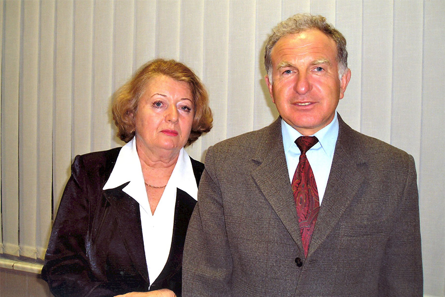 Викентий Гаврилович с женой