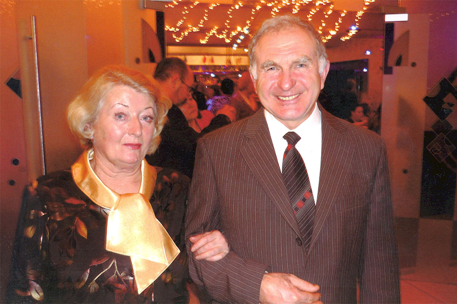 Викентий Гаврилович с женой