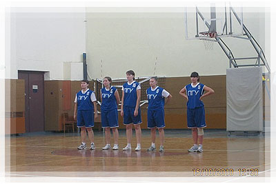 Республиканская Универсиада по баскетболу - Состав команды Полоцкого университета