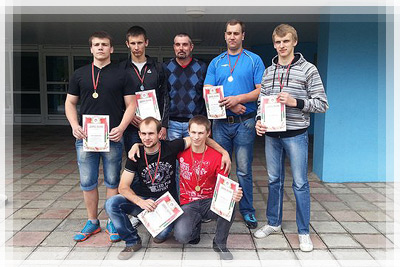 Чемпионат Республики Беларусь по гиревому спорту - Команда ПГУ