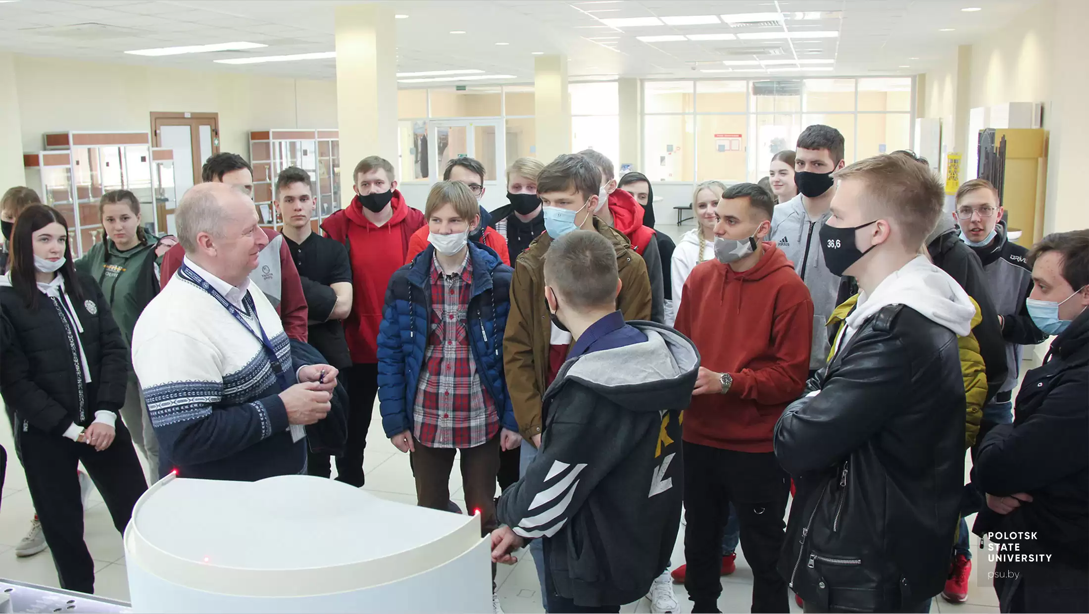 Посещение Белорусской АЭС
