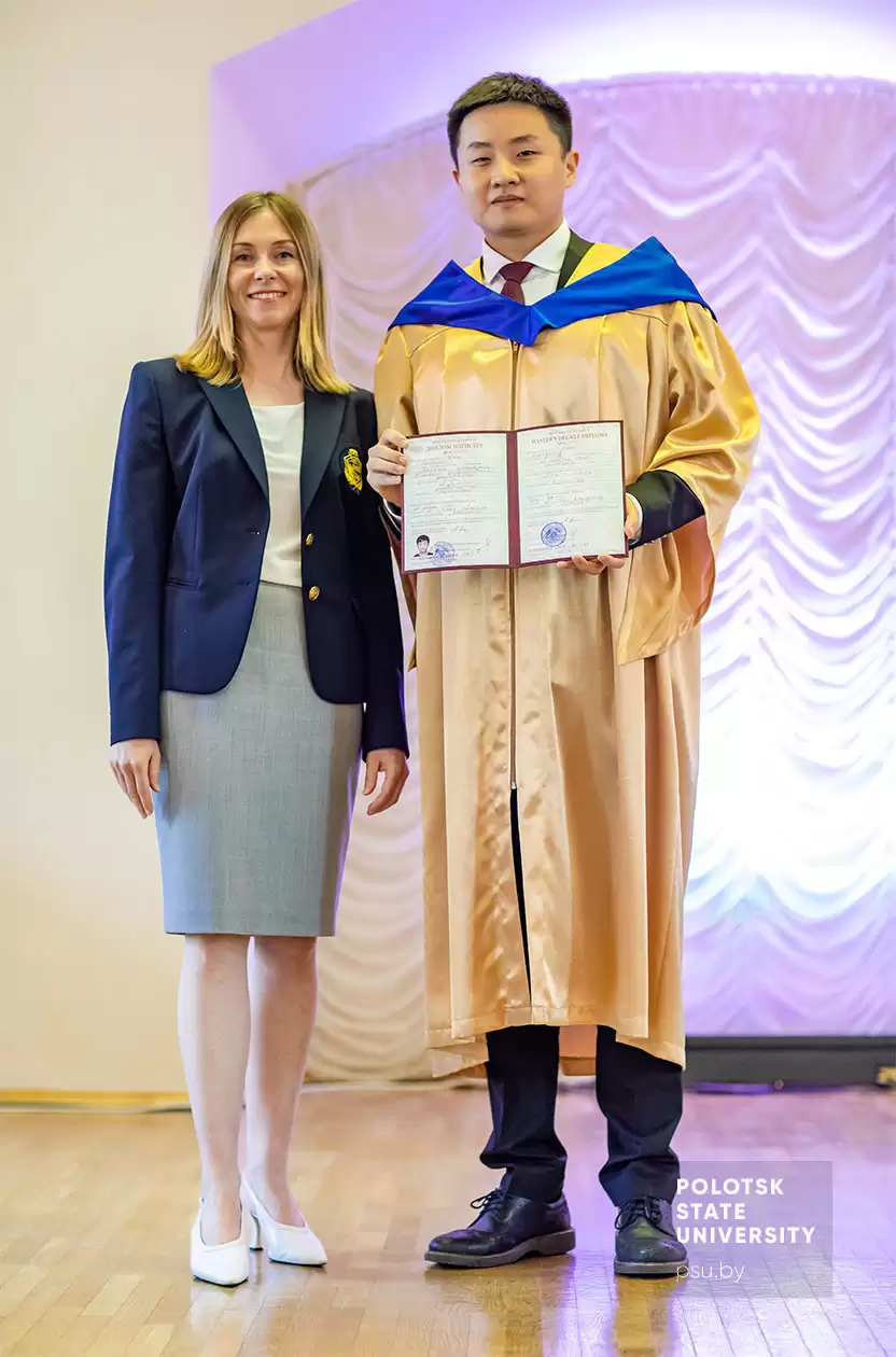 Вручение дипломов магистратуры