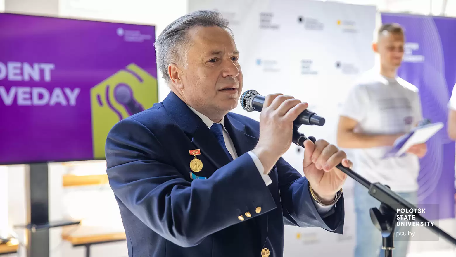 День Университета 2021 - Павел Васильевич Коваленко, проректор по воспитательной работе Павел Васильевич Коваленко