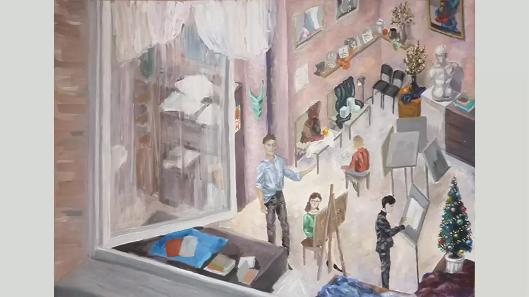 Елешева Дарья. Живопись, 1 степень, 13-16 лет