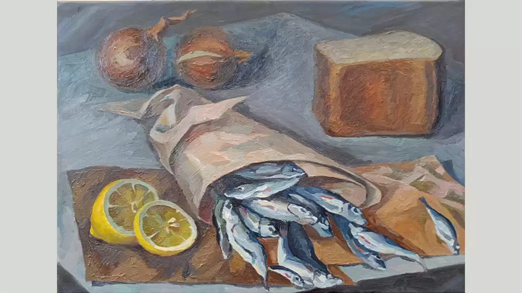 Голубева Софья (Россия, Великие Луки). Живопись, диплом 1 степени, 17-20 лет Голубева Софья. Живопись, 1 степень, 17-20 лет