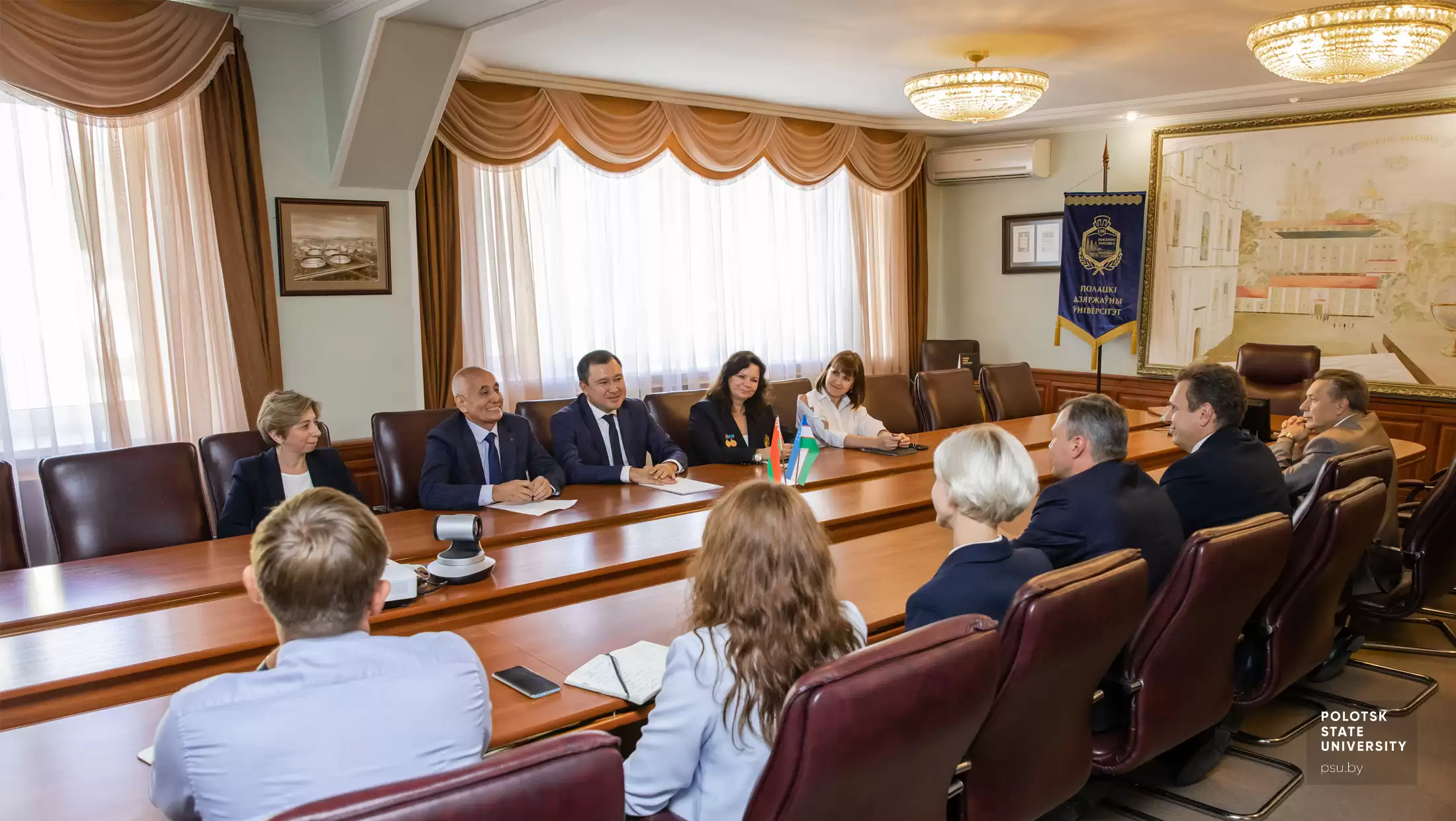 Встреча представителей совместного факультета
