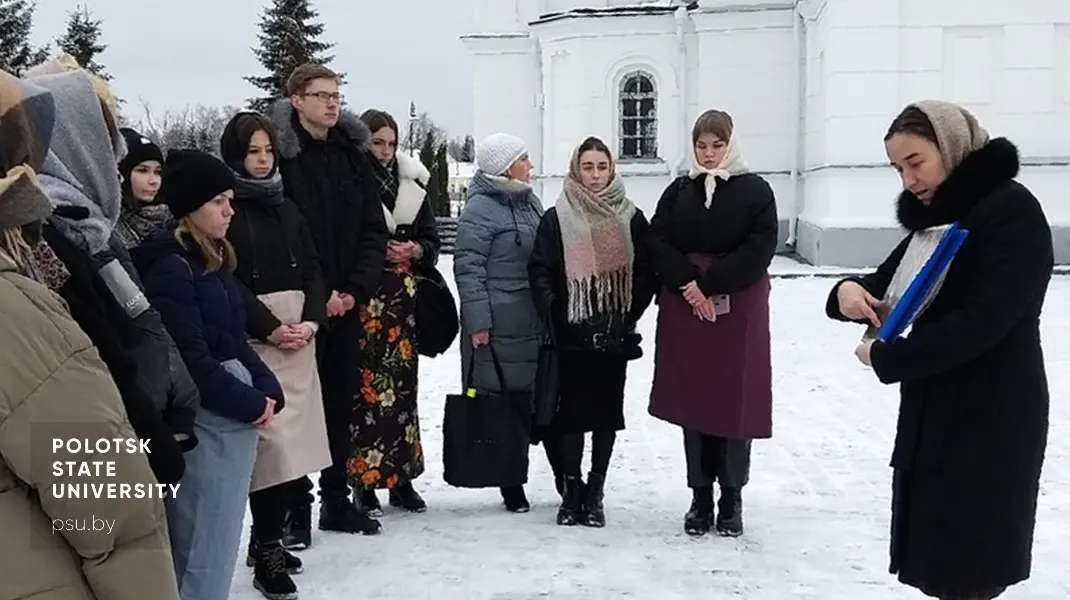 Экскурсия по территории Полоцкого Спасо-Евфросиниевского женского монастыря