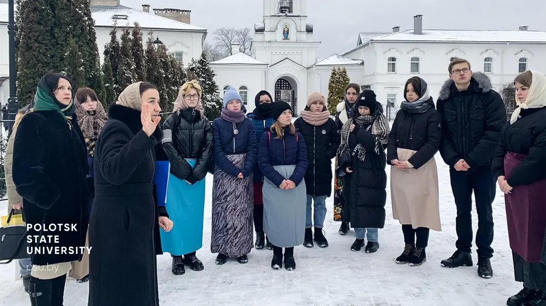 Экскурсия по территории Полоцкого Спасо-Евфросиниевского женского монастыря