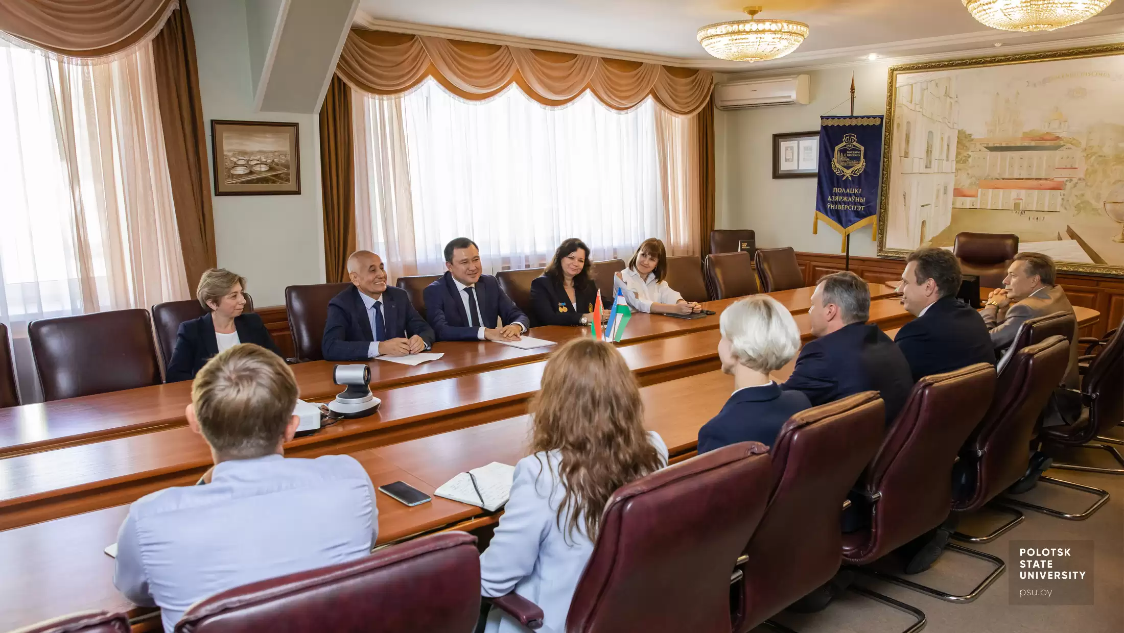 Представители Ташкентского финансового института в ПГУ