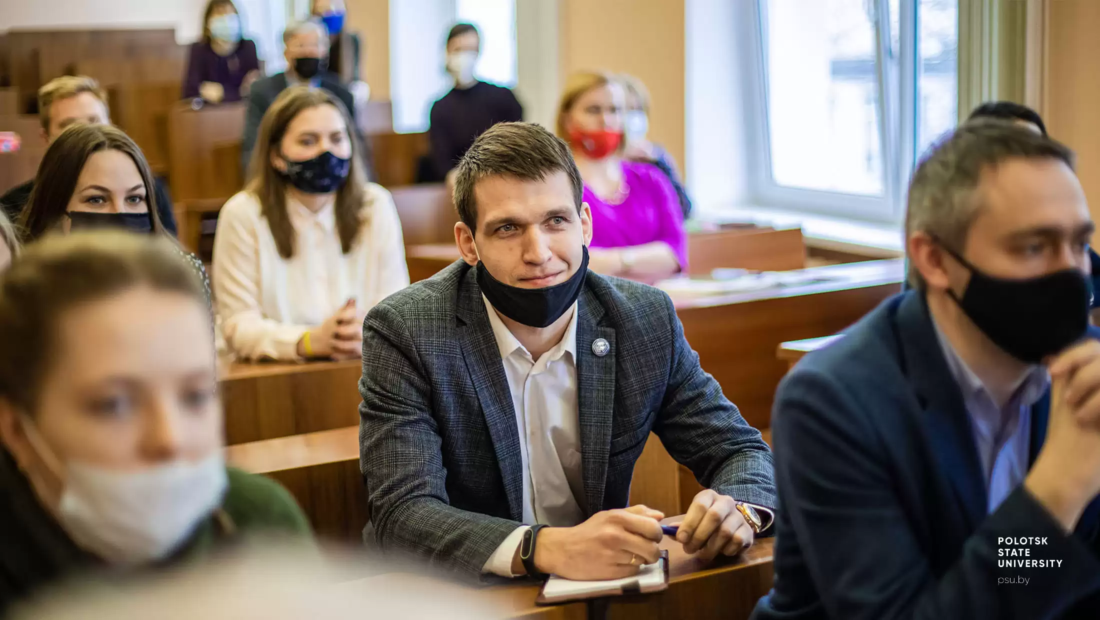 На встрече с ректором университета