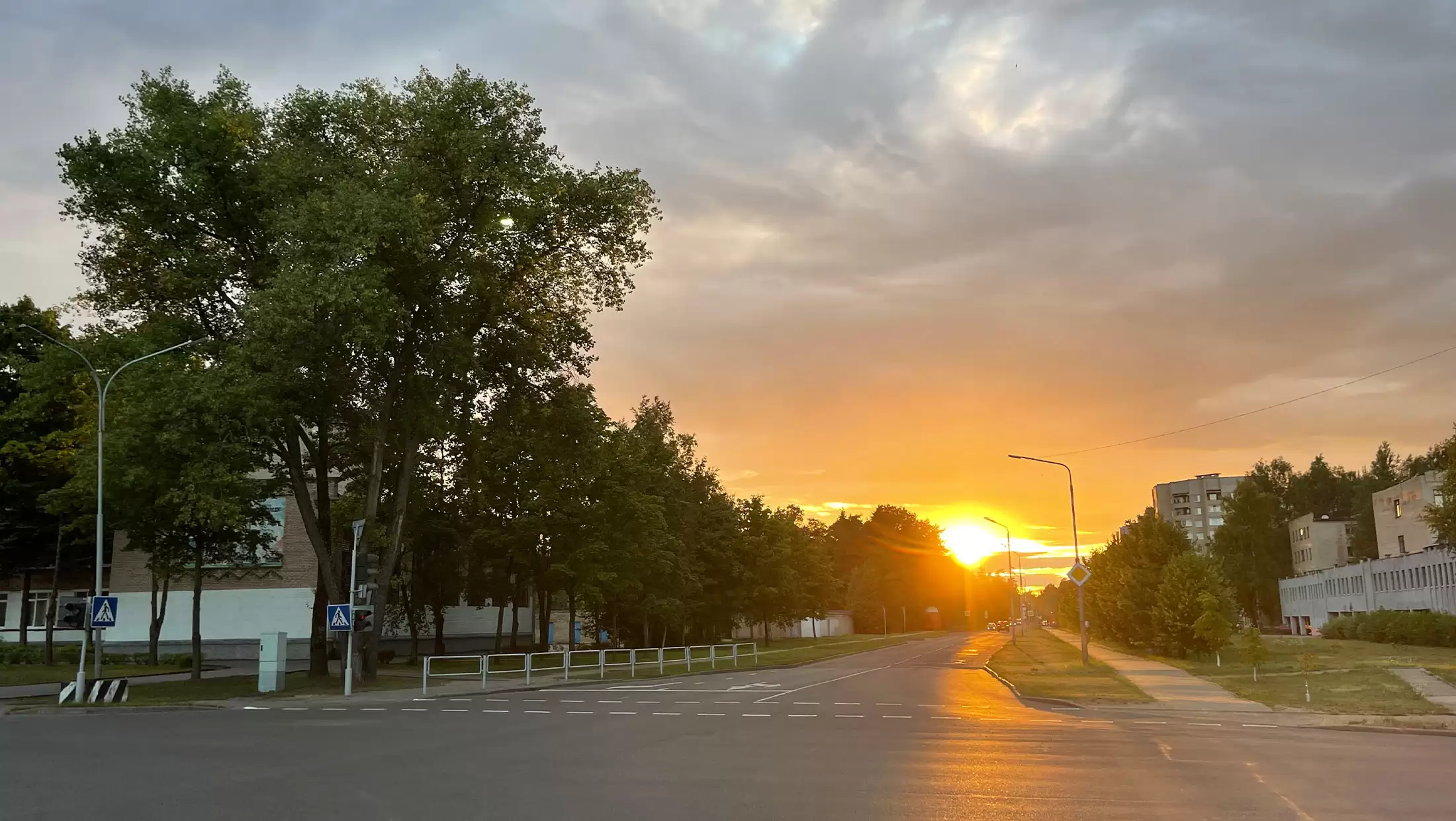Сумерки в Новополоцке