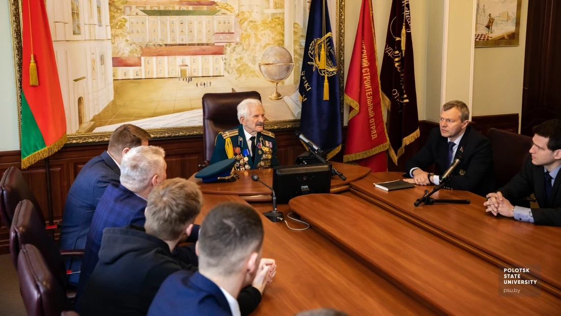 Встреча с ветераном Великой Отечественной войны Романом Романовичем Прибыщуком