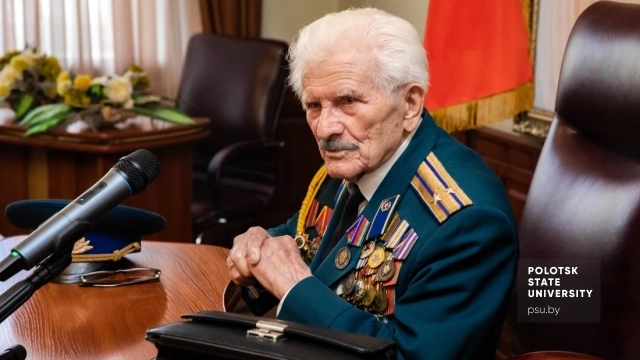 Встреча с ветераном Великой Отечественной войны Романом Романовичем Прибыщуком