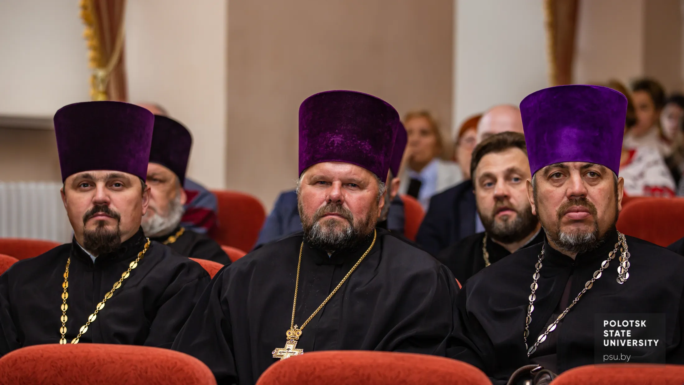 Участники духовно-просветительской конференции в Полоцком государственном университете имени Евфросинии Полоцкой Участники духовно-просветительской конференции