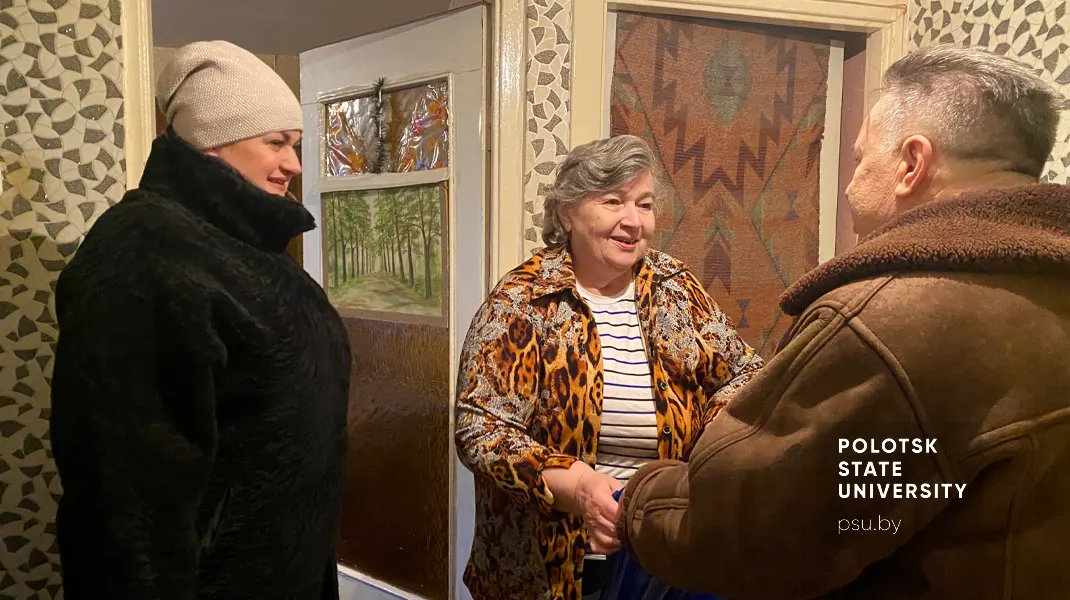 Наталья Викторовна Харлашова, Павел Васильевич Коваленко поздравляют ветеранов