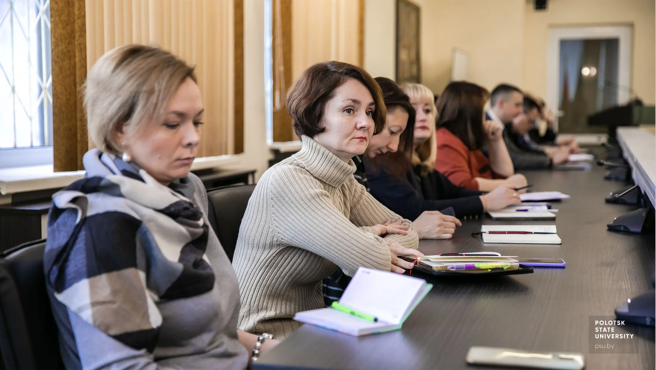 Представители коллектива ПГУ