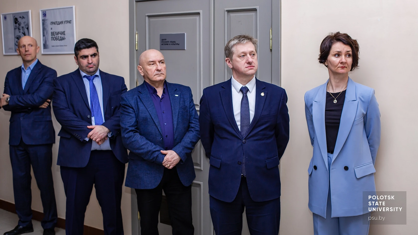 Ректор университета Юрий Яцентович Романовский и заведующая кафедрой истории и туризма Корсак Алеся Иосифовна