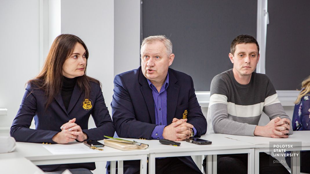 Представители Полоцкого университета