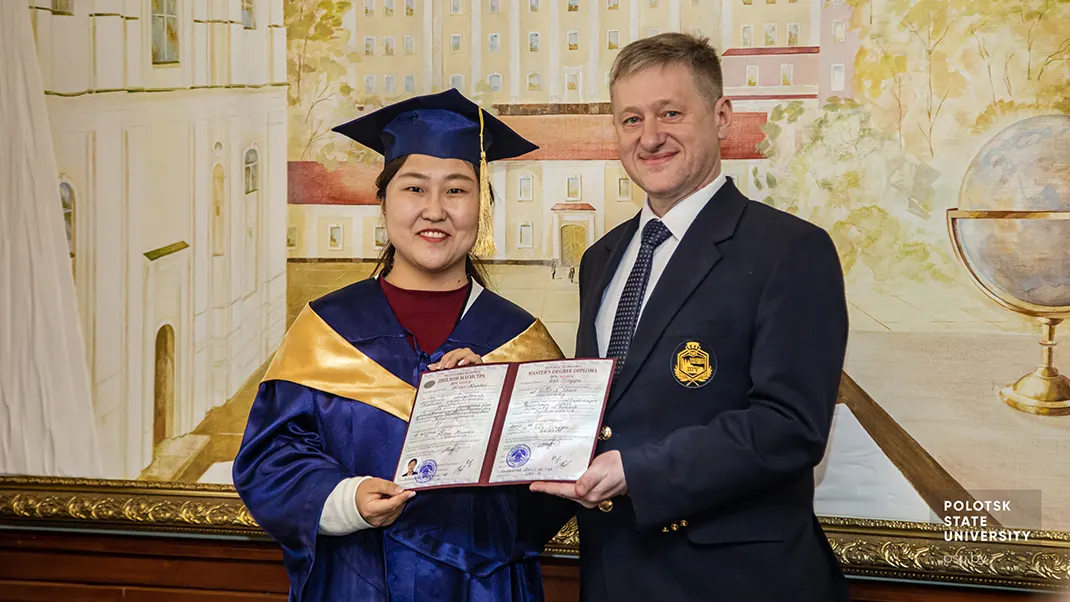 he graduates of the Master's degree programme