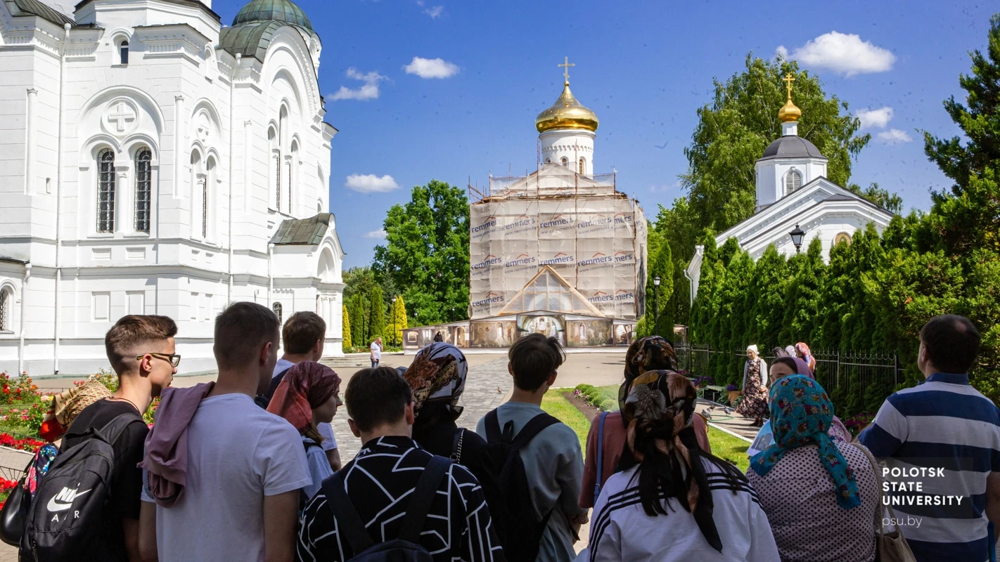 Студенты Белорусско-Российского университета на практике в Полоцком университете