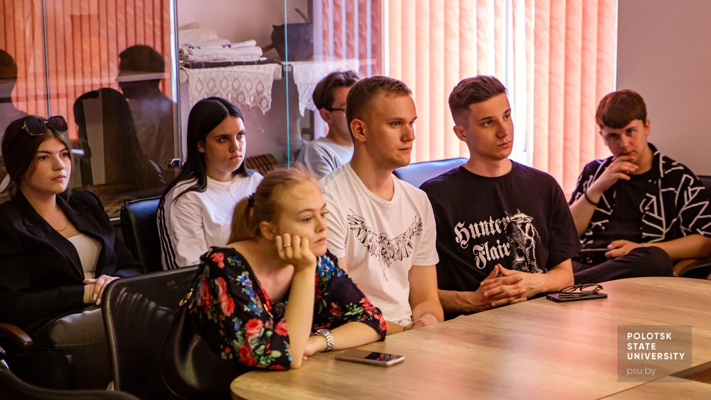 Студенты Белорусско-Российского университета на практике в Полоцком университете