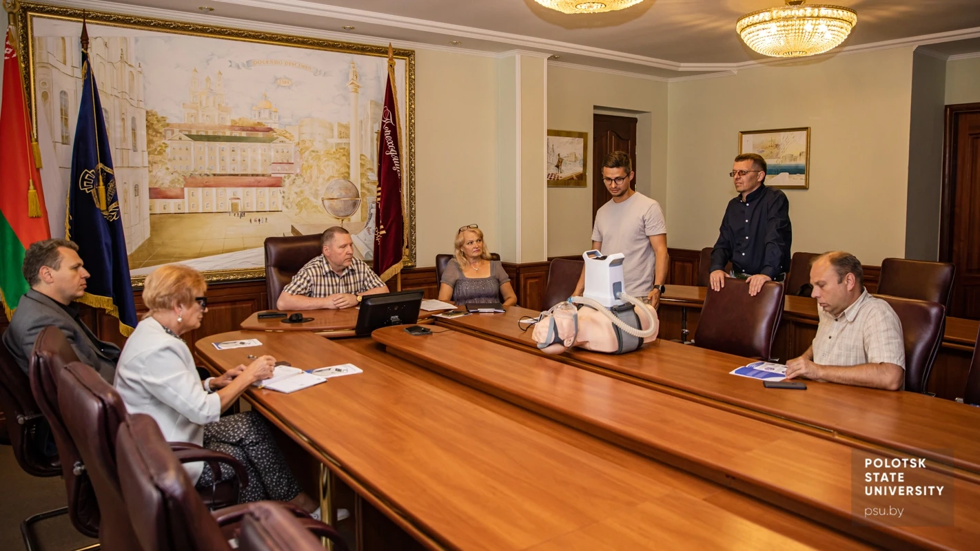Заседание Научно-технологического парка Полоцкого университета