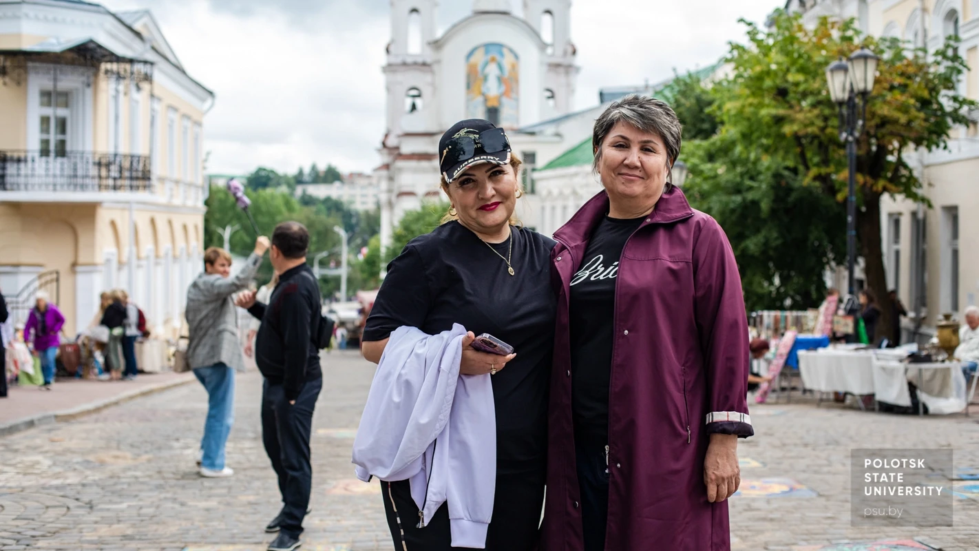Members of the Tashkent Institute delegation in Vitebsk