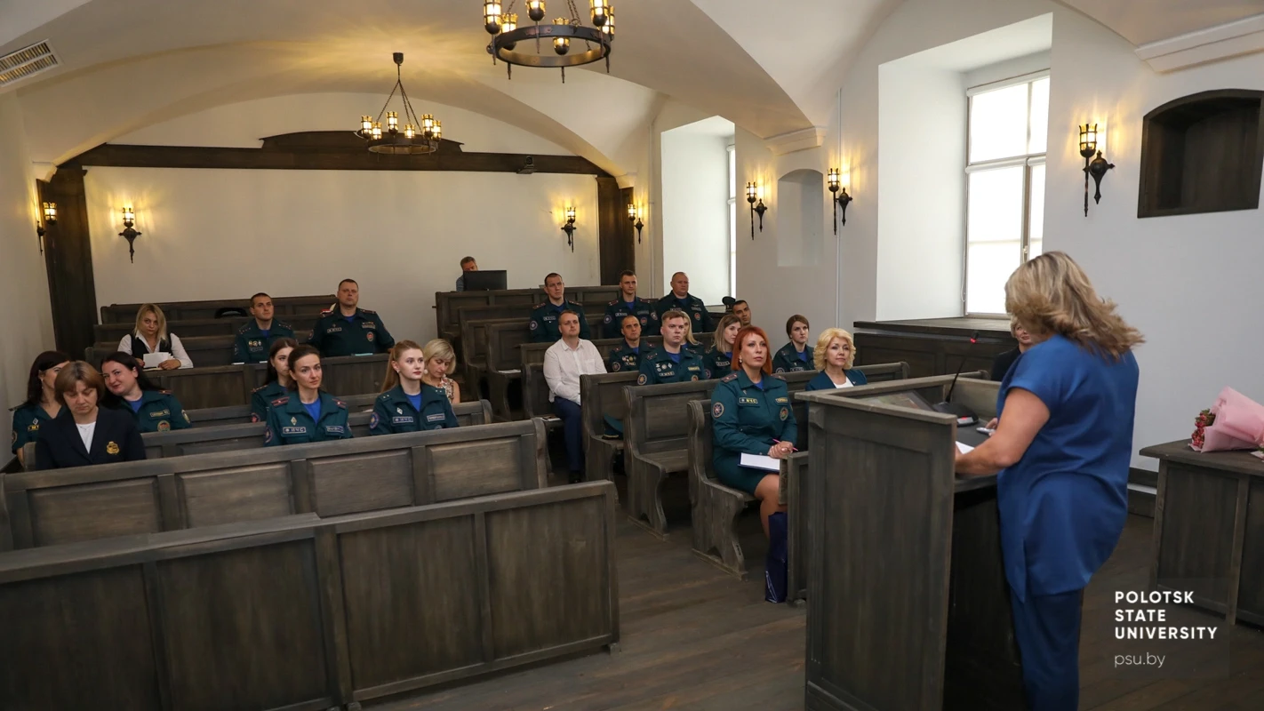 Участники Республиканского учебно-методического сбора работников МЧС
