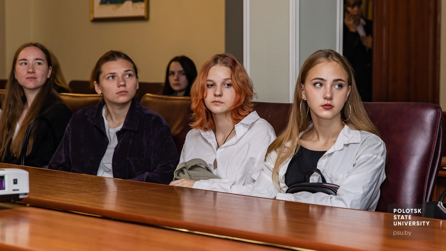 Студенты Полоцкого университета – слушатели конференции
