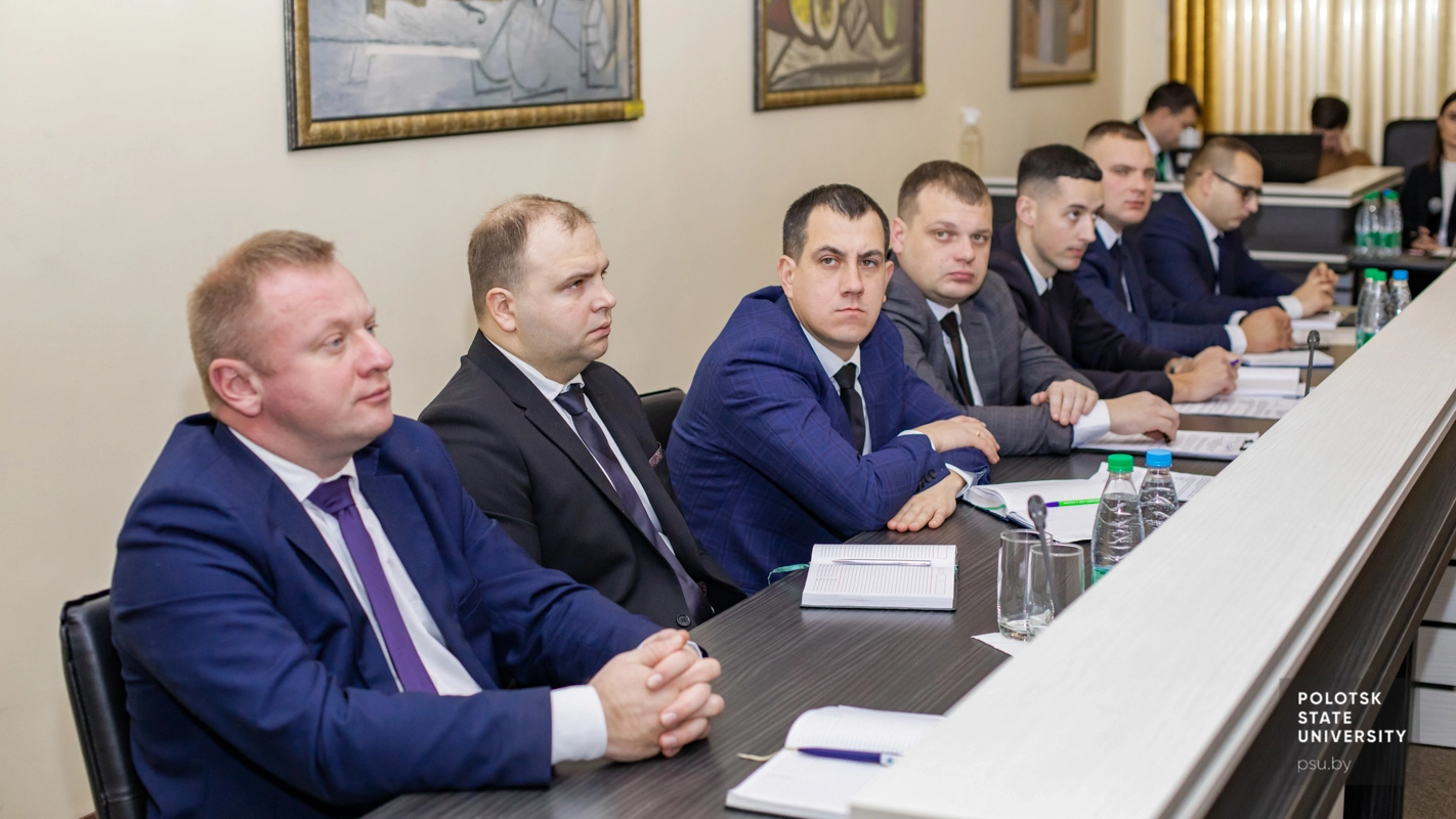 Совместное заседание научно-технического совета ПГУ и технического совета УП «Витебскоблгаз»