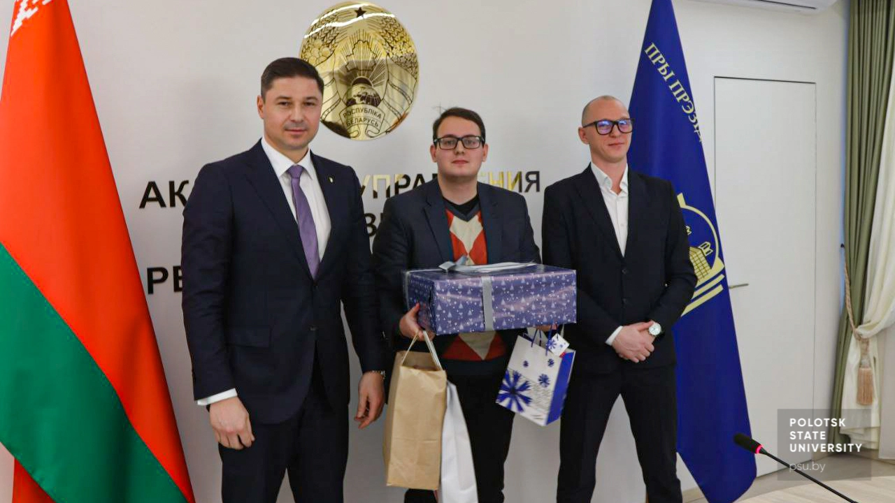 Награждение И. Клименко