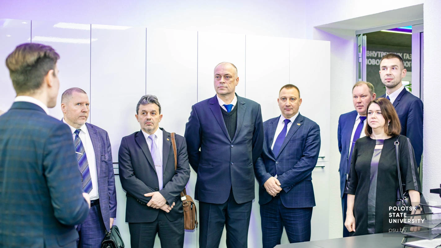 Делегация Полоцкого университета