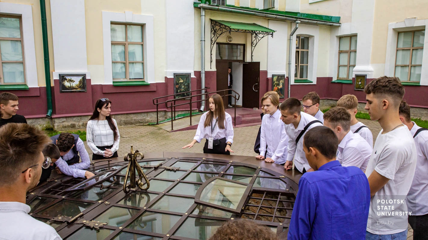 Экскурсія па Полацкім калегіуме