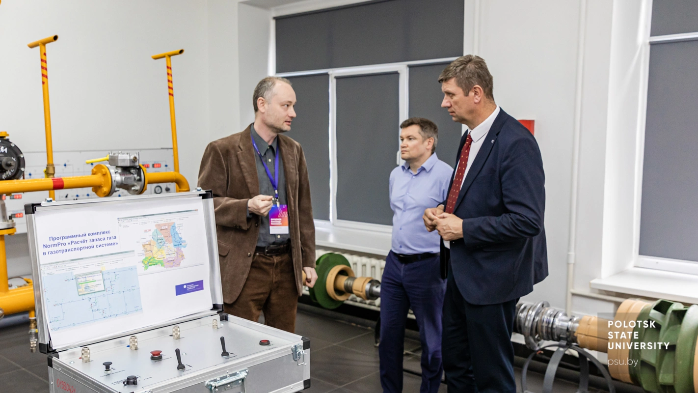 Экскурсия по учебно-лабораторному комплексу Полоцкого университета