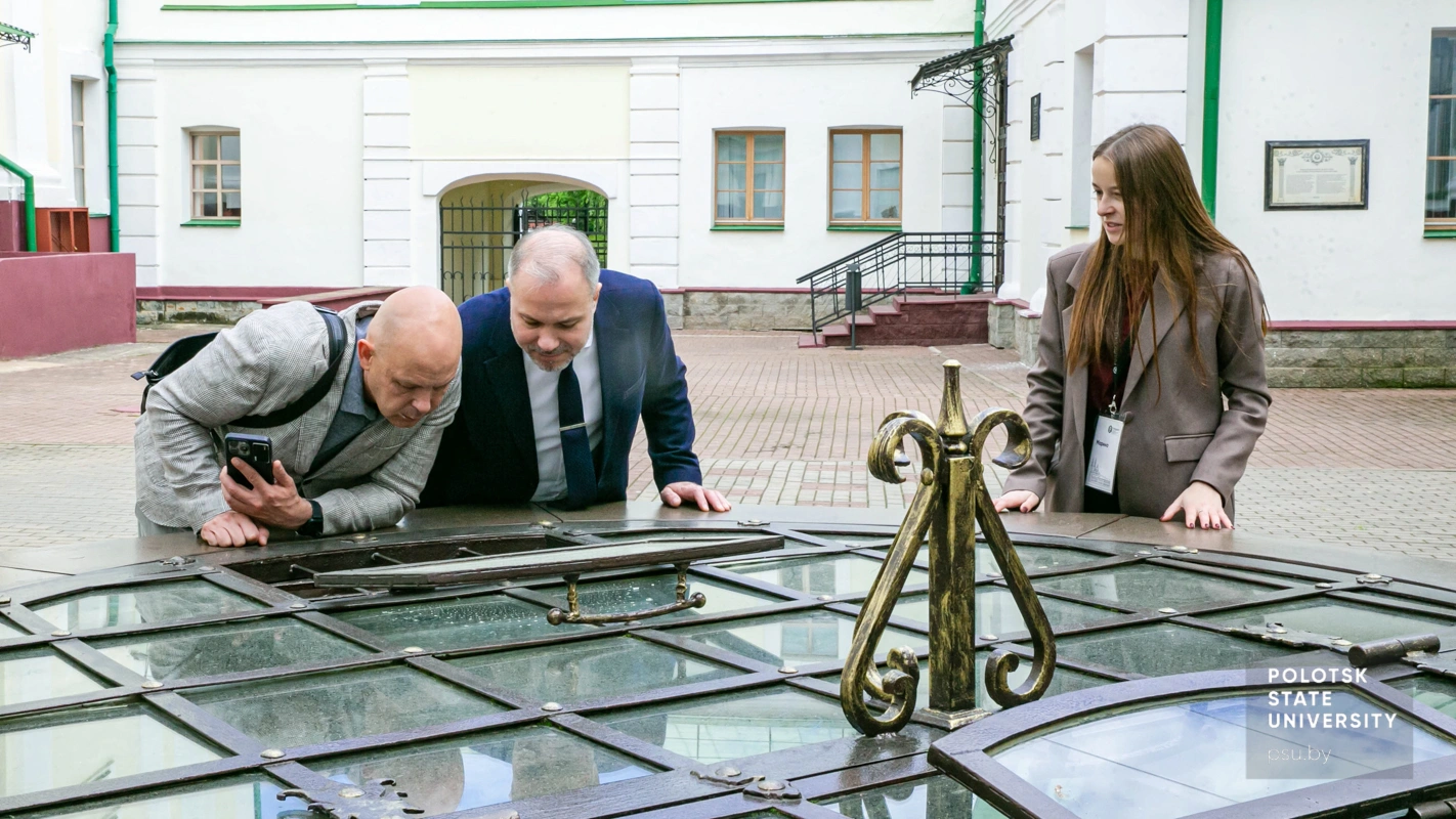 Денис Владимирович Кретов и Александр Сергеевич Кириенко в Полоцком коллегиуме