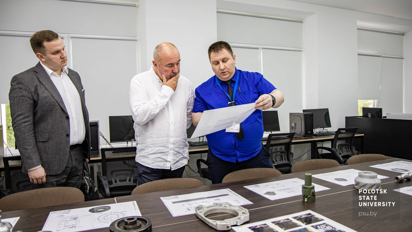 Экскурсия по учебно-лабораторной базе Полоцкого университета