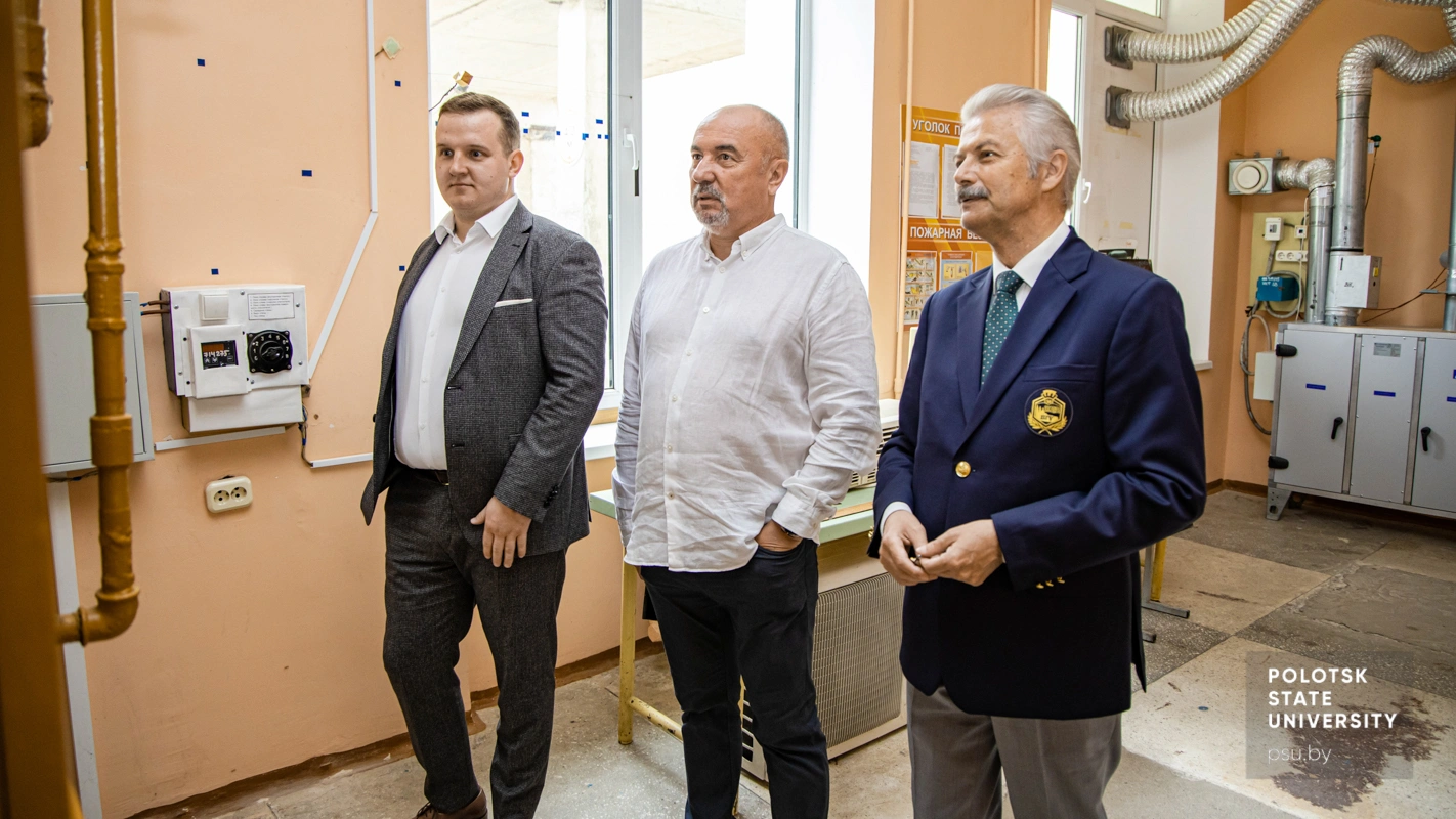 Экскурсия по учебно-лабораторной базе Полоцкого университета