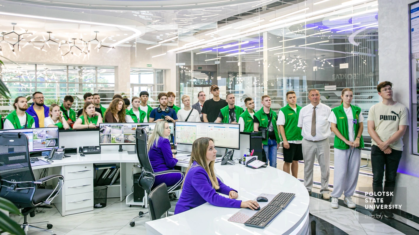 Студенты Санкт-Петербургского горного университета в УП «Витебскоблгаз»
