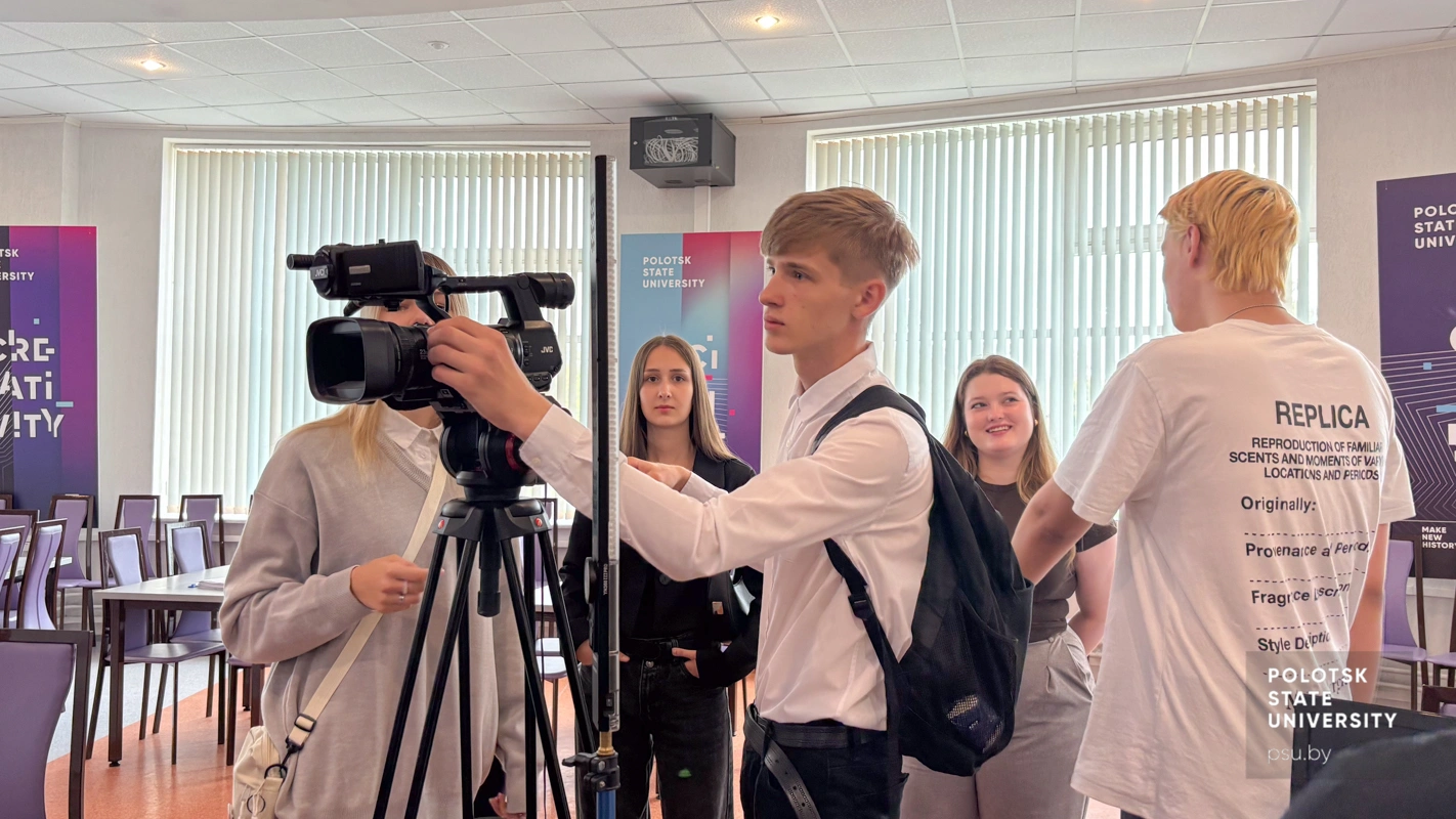 Студэнты Полацкага ўніверсітэта