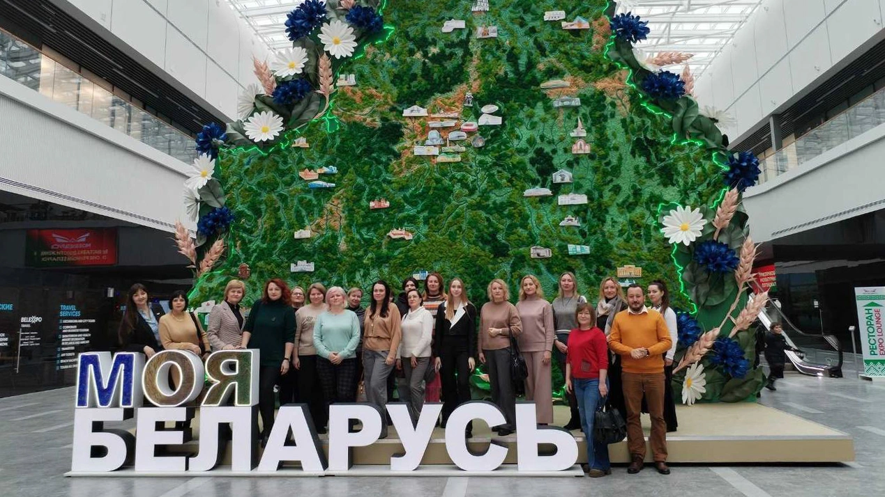 Участники программы на выставке «Моя Беларусь»