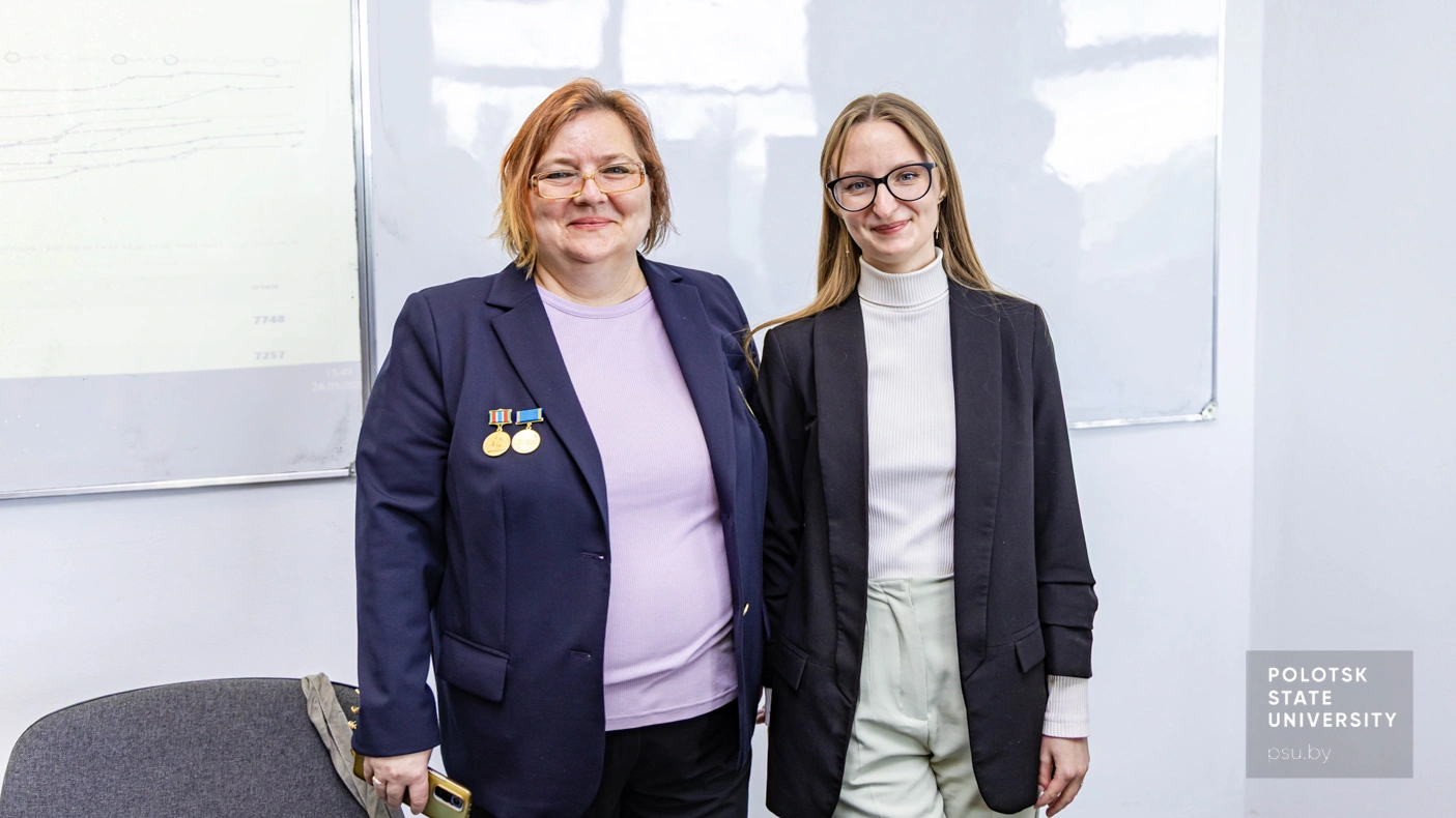 Ирина Брониславовна Бураченок и Инна Михайловна Ольховская