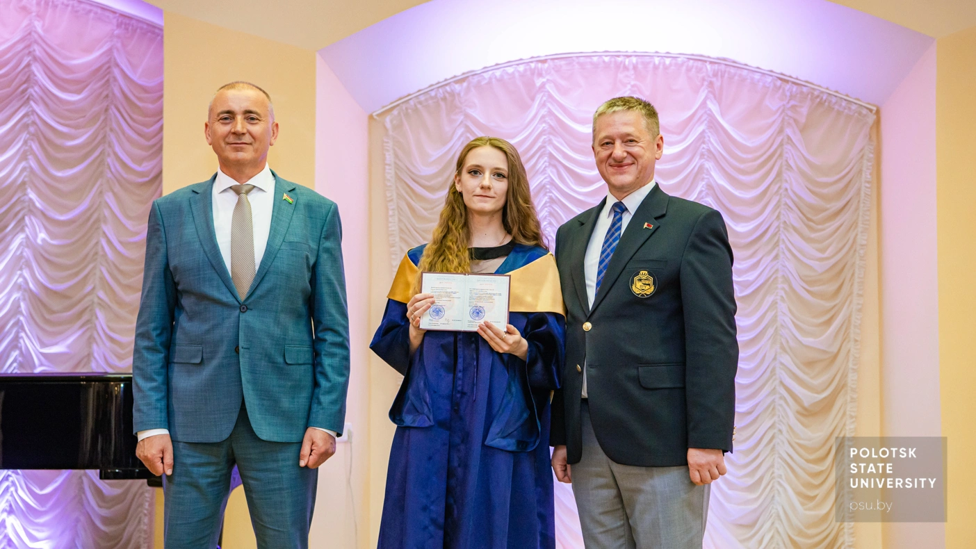 Vladimir Yurgevich, Yury Ramanouski and graduates