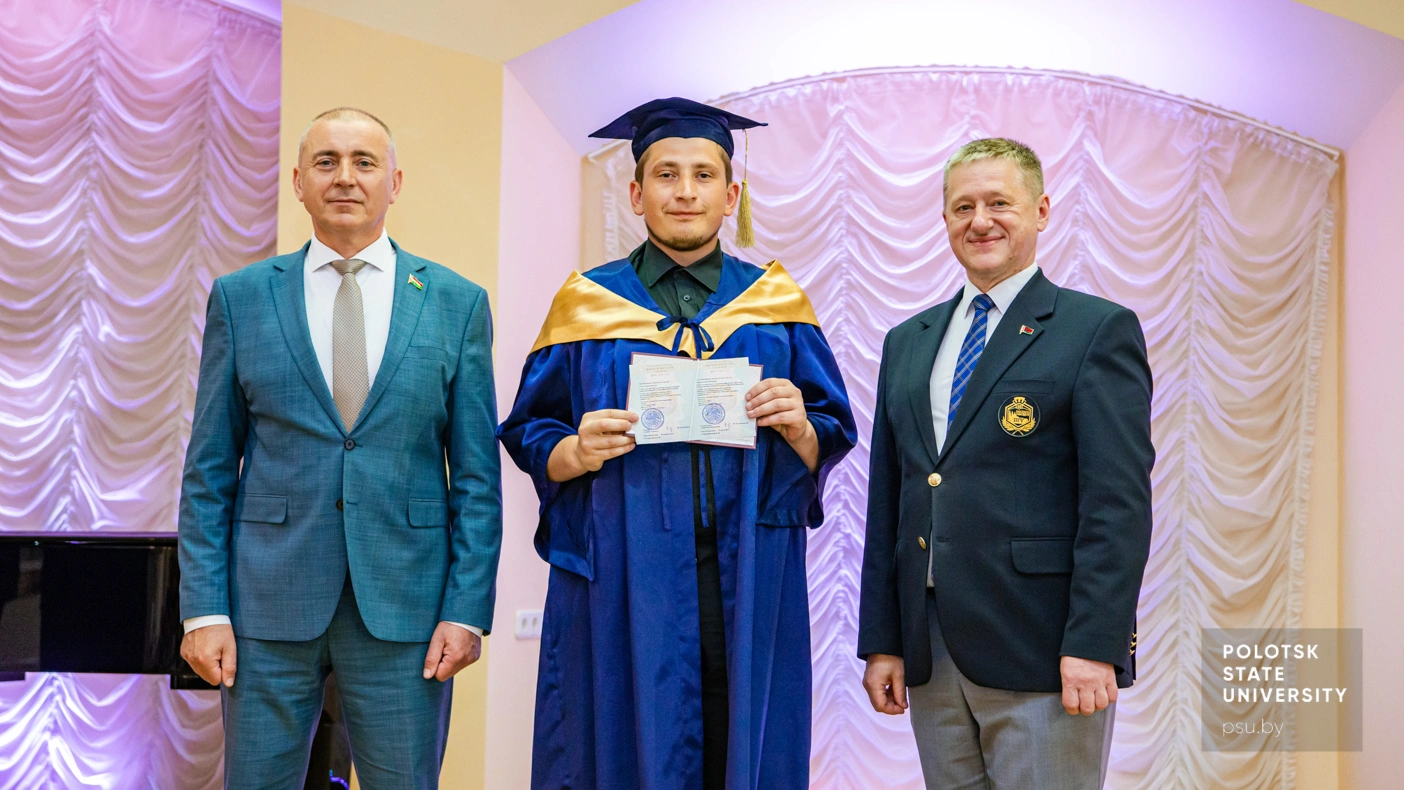 Vladimir Yurgevich, Yury Ramanouski and graduates