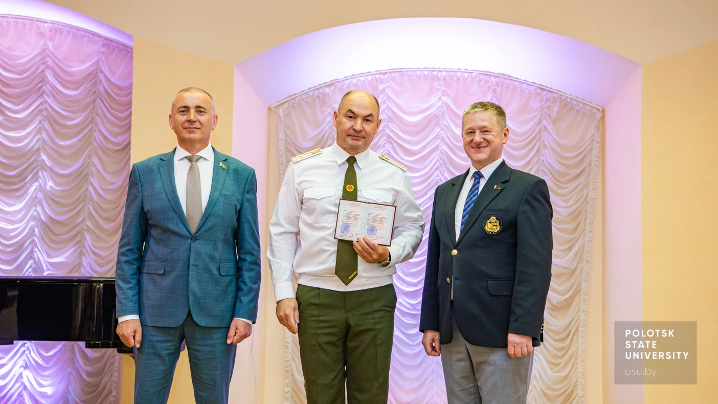 Vladimir Yurgevich, Yury Ramanouski and graduates