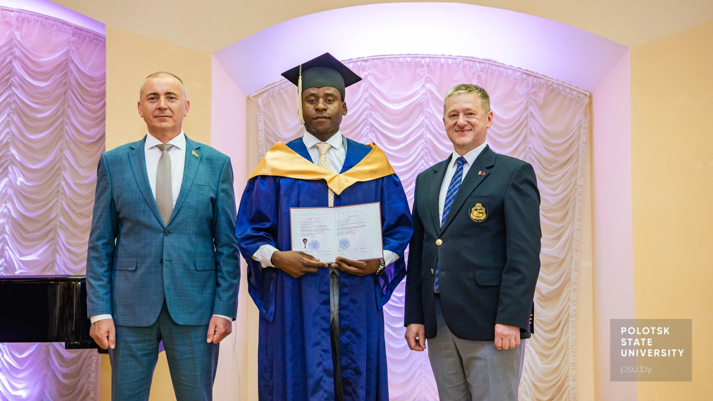 Vladimir Yurgevich, Yury Ramanouski and graduates