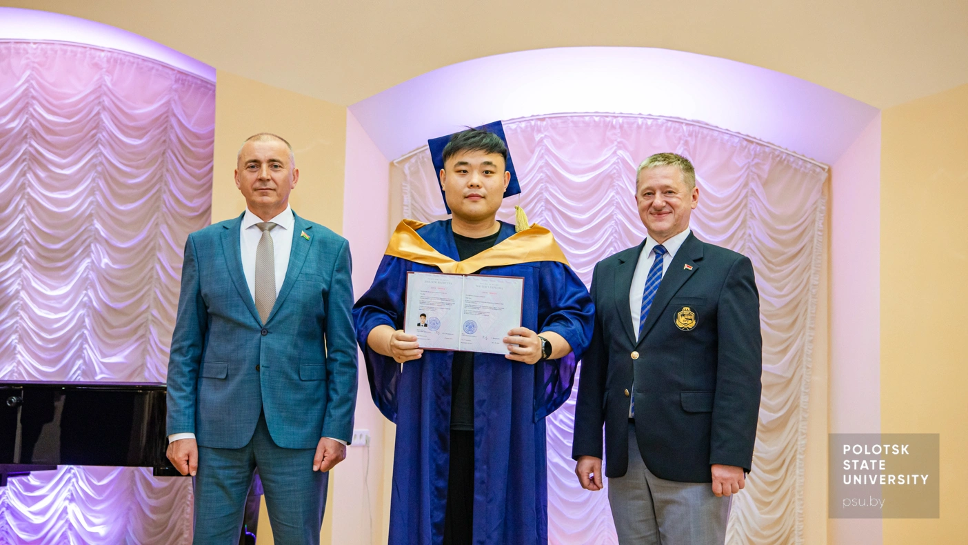 Vladimir Yurgevich, Yury Ramanouski and graduates