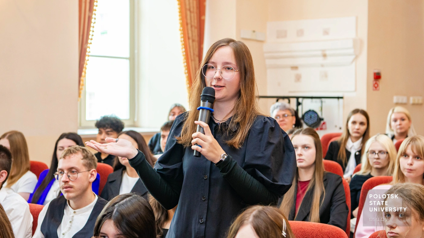 Студентка Полоцкого университета
