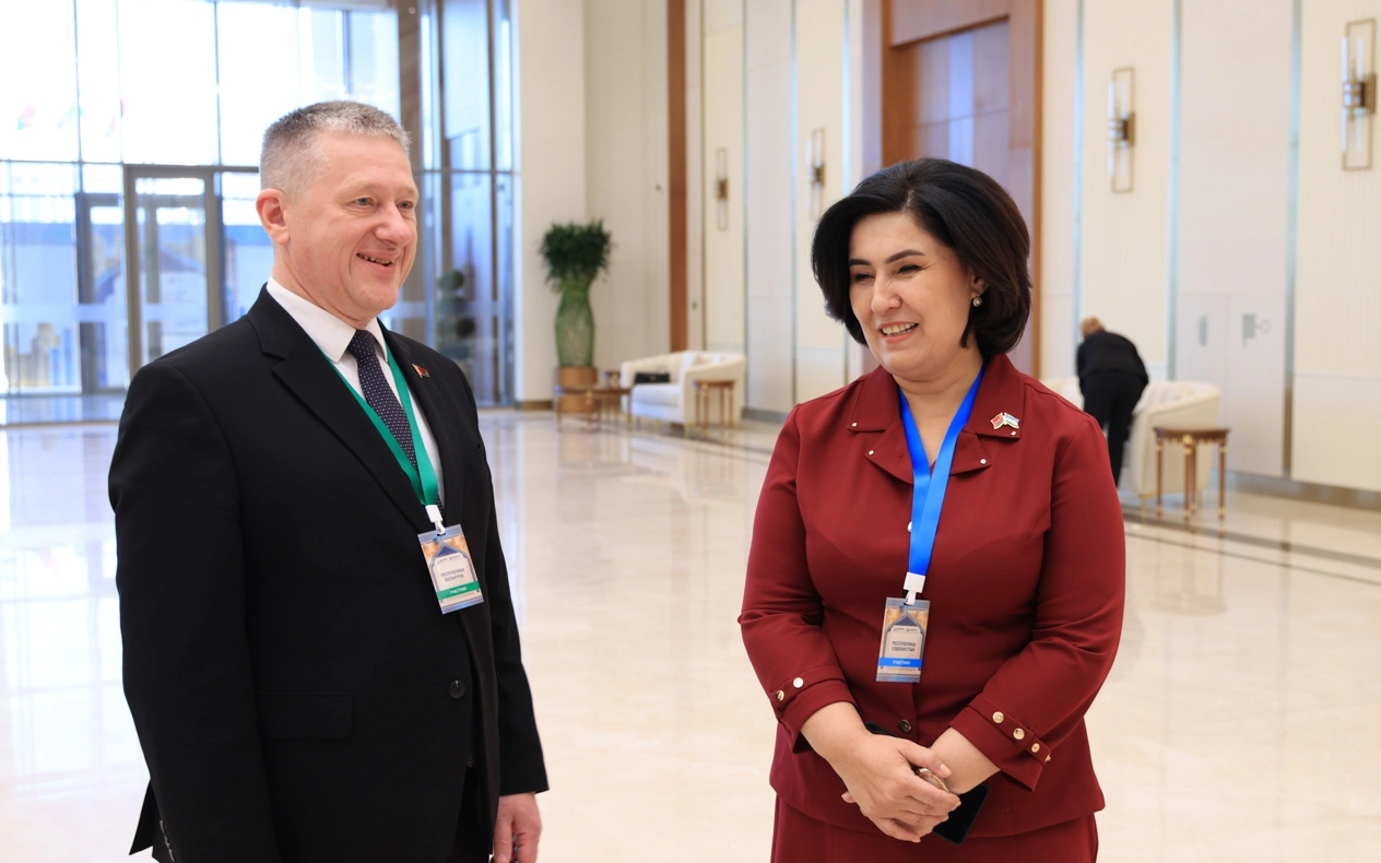 Yury Ramanouski and Sadoqat G’affarovna Siddiqova