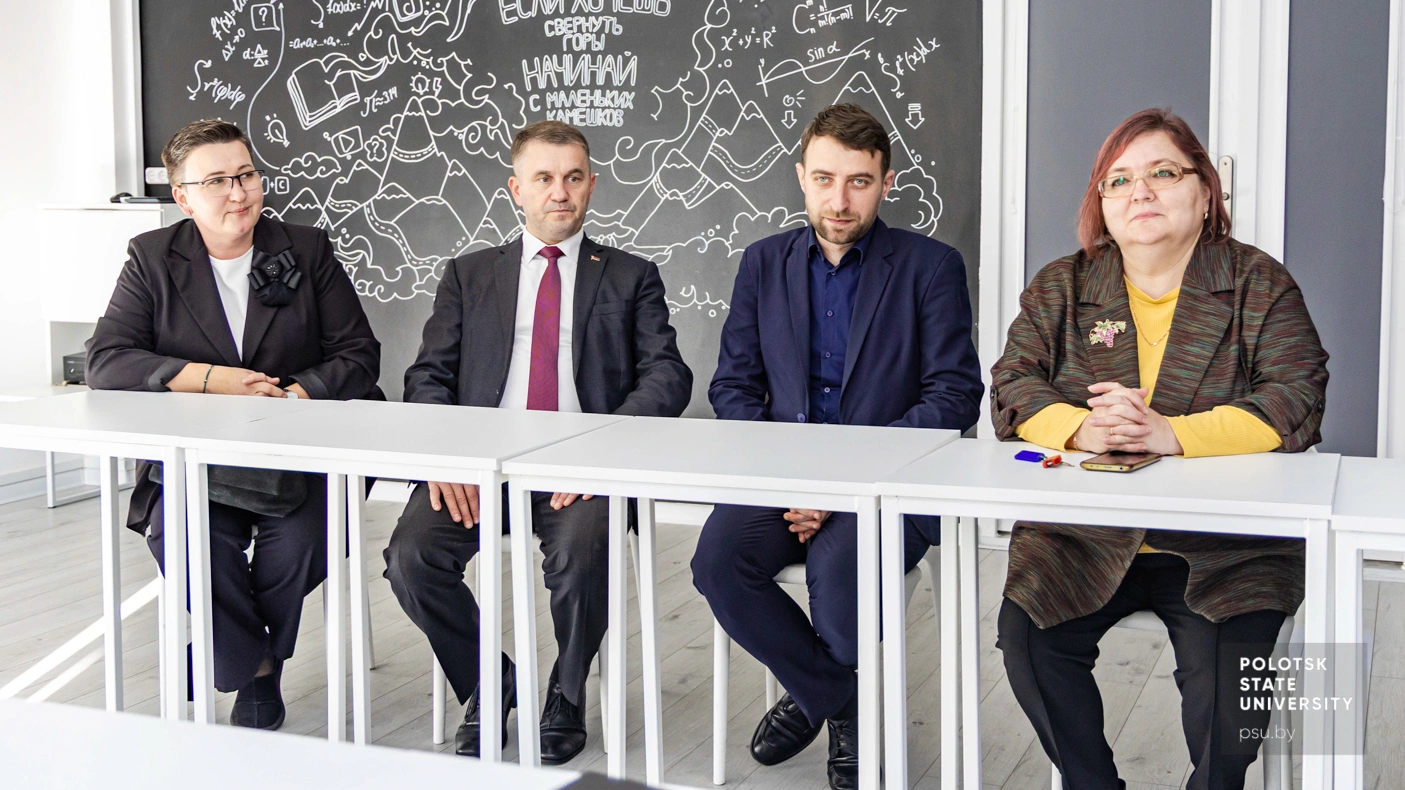 Представители «ИВЦ Минскоблисполкома» и Ирина Брониславовна Бурачёнок