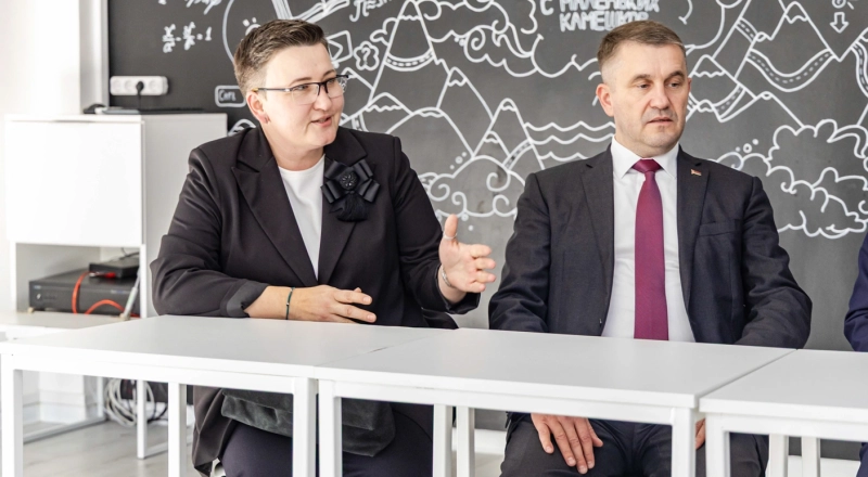 Встреча студентов с представителями  «ИВЦ Минскоблисполкома»